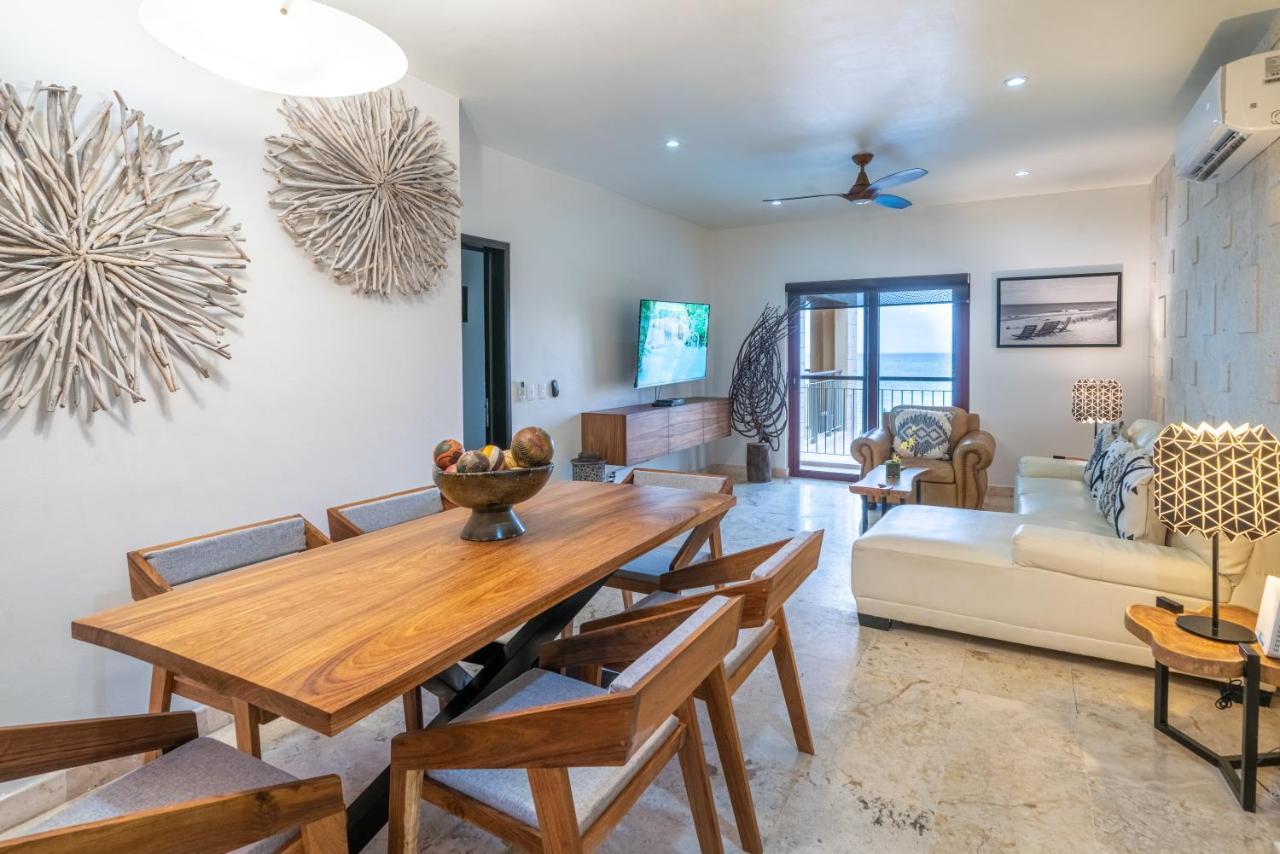 Condo Surf 405 - Luxury Oceanview Beachfront 3 Bedroom With Gym - At El Faro Condos Playa del Carmen Exterior foto