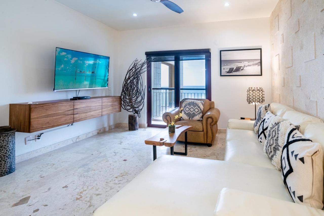 Condo Surf 405 - Luxury Oceanview Beachfront 3 Bedroom With Gym - At El Faro Condos Playa del Carmen Exterior foto